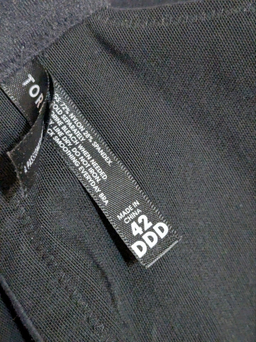 Torrid Curve 360 Back Smoothing Everyday Wireless Bra - 42DDD - Picture 3 of 3